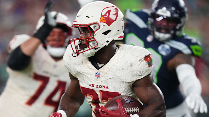Cardinals running back Trey Benson landed on the injured reserve list.