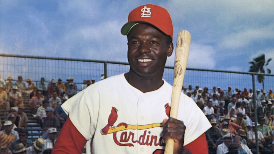 Lou Brock Color Portrait