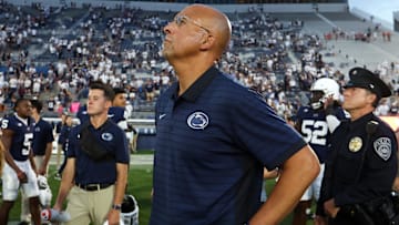 Penn State Nittany Lions head coach James Franklin