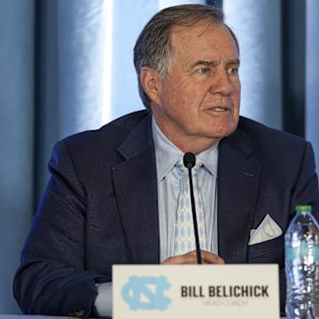 North Carolina Tar Heels new head coach Bill Belichick.