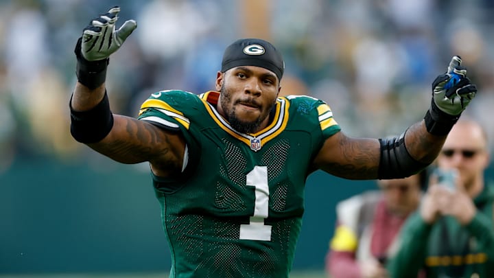 Former Penn State football linebacker and current Green Bay Packers defensive end Micah Parsons