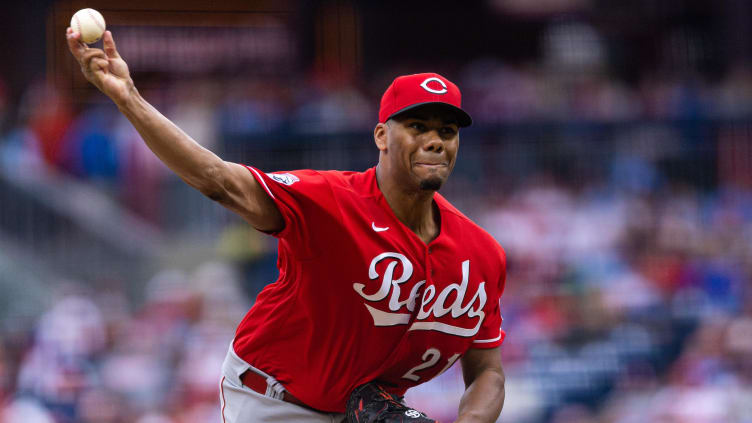 Cincinnati Reds starting pitcher Hunter Greene.