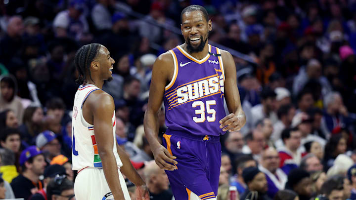 Tyrese Maxey, Kevin Durant