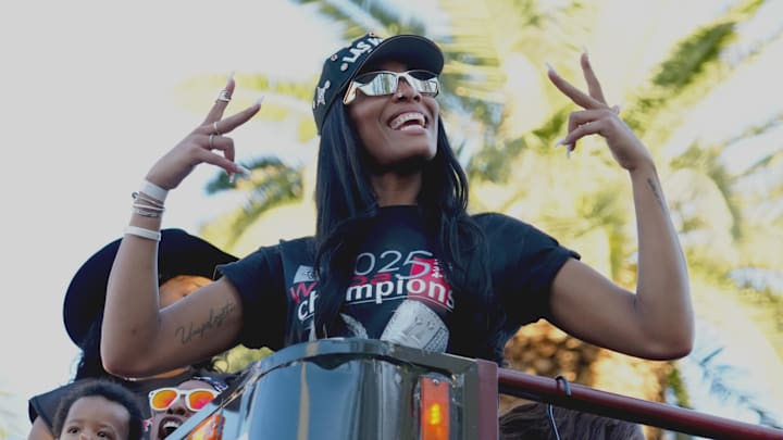 Las Vegas Aces 2025 WNBA Championship Victory Parade And Rally