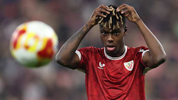 Nico Williams n'est pas rentré en jeu face au FC Barcelone.