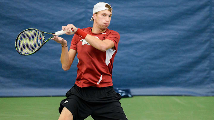  Michael Redlicki, Arkansas tennis