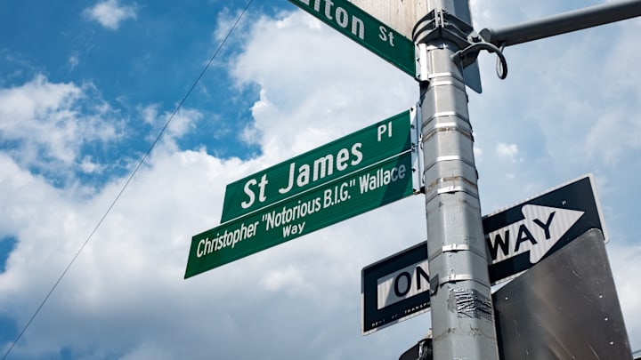 Notorious B.I.G. Street Sign Notorious B.I.G. Street Sign