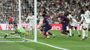 Barcelona felt they were denied a goal