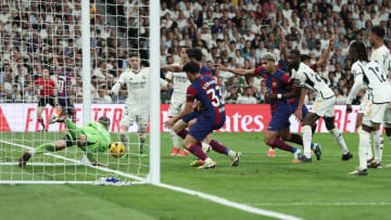 Barcelona felt they were denied a goal