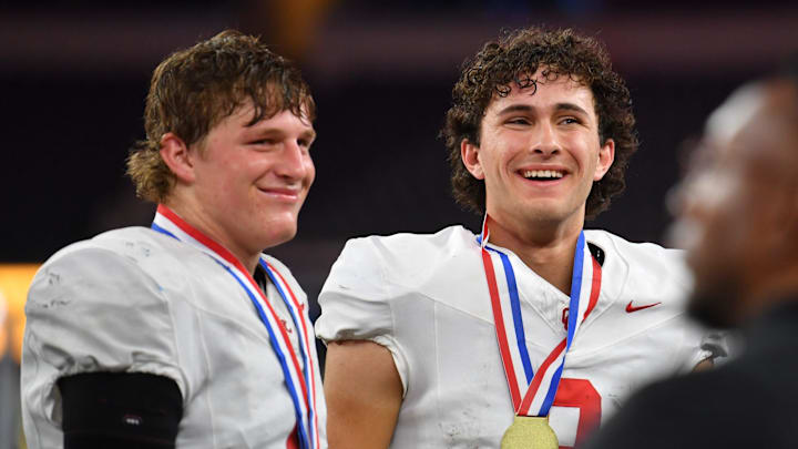 Columbus' John Schobel, left and Adam Schobel.