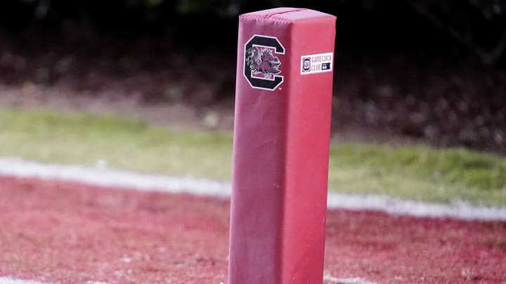 South Carolina football pylon