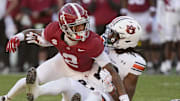 Alabama vs. Auburn score prediction 2025