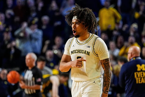 Michigan men's basketball guard Tre Donaldson