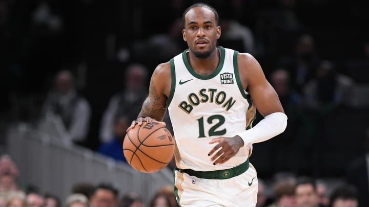 Oshae Brissett is one former Celtics who's still looking for a new home. 