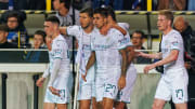 City thrashed Brugge on Tuesday