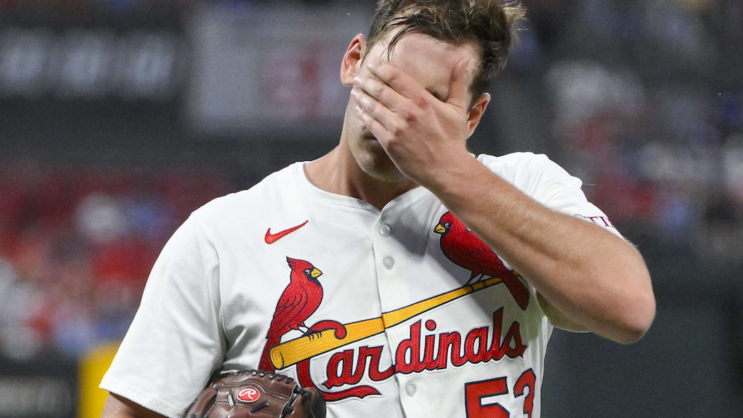 St. Louis Cardinals pitcher Andre Pallante
