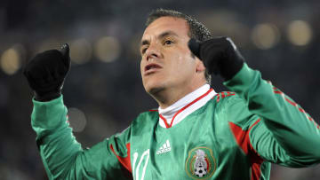 El jugador Cuauhtémoc Blanco es parte del once histórico en la selección mexicana.