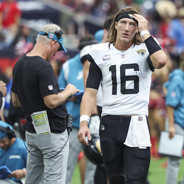 Jacksonville Jaguars quarterback Trevor Lawrence