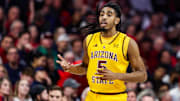 Arizona State Sun Devils freshman Amier Ali (5) is leaving.