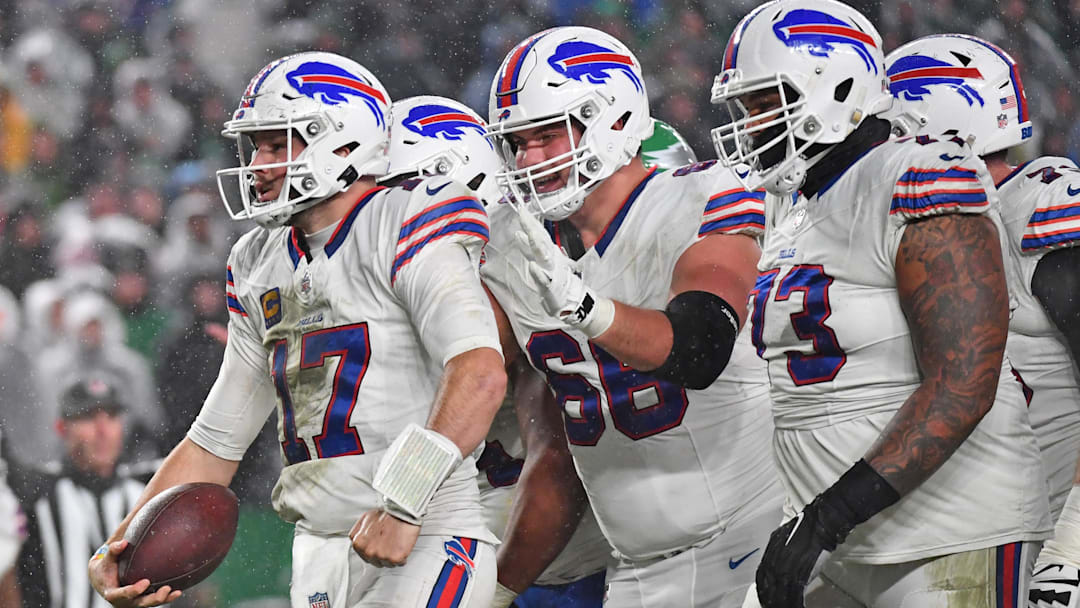 Josh Allen had quite the Christmas gift for his offensive linemen. Josh Allen had quite the Christmas gift for his offensive linemen.