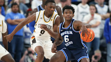 Kanon Catchings has struggled with consistency in his early runs as a Cougar.