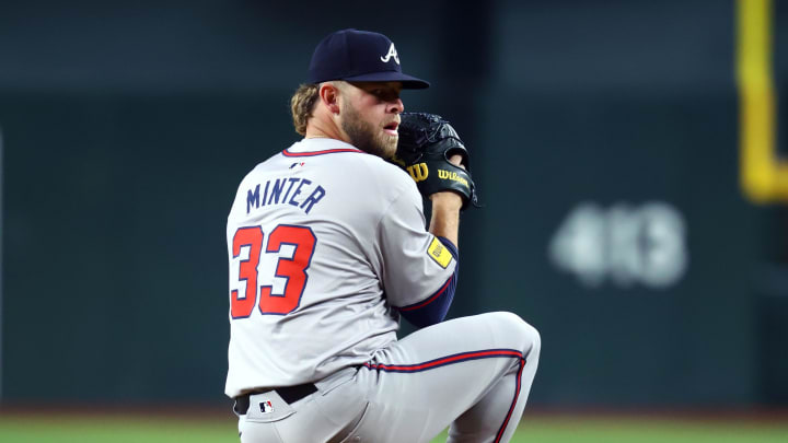 Atlanta Braves pitcher A.J. Minter could miss the remainder of the season.