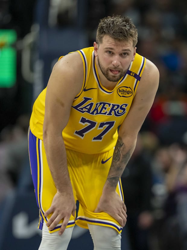 Los Angeles Lakers guard Luka Doncic