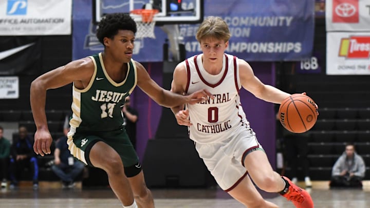 Central Catholic senior Isaac Carr is the Mt. Hood Conference boys basketball player of the year.