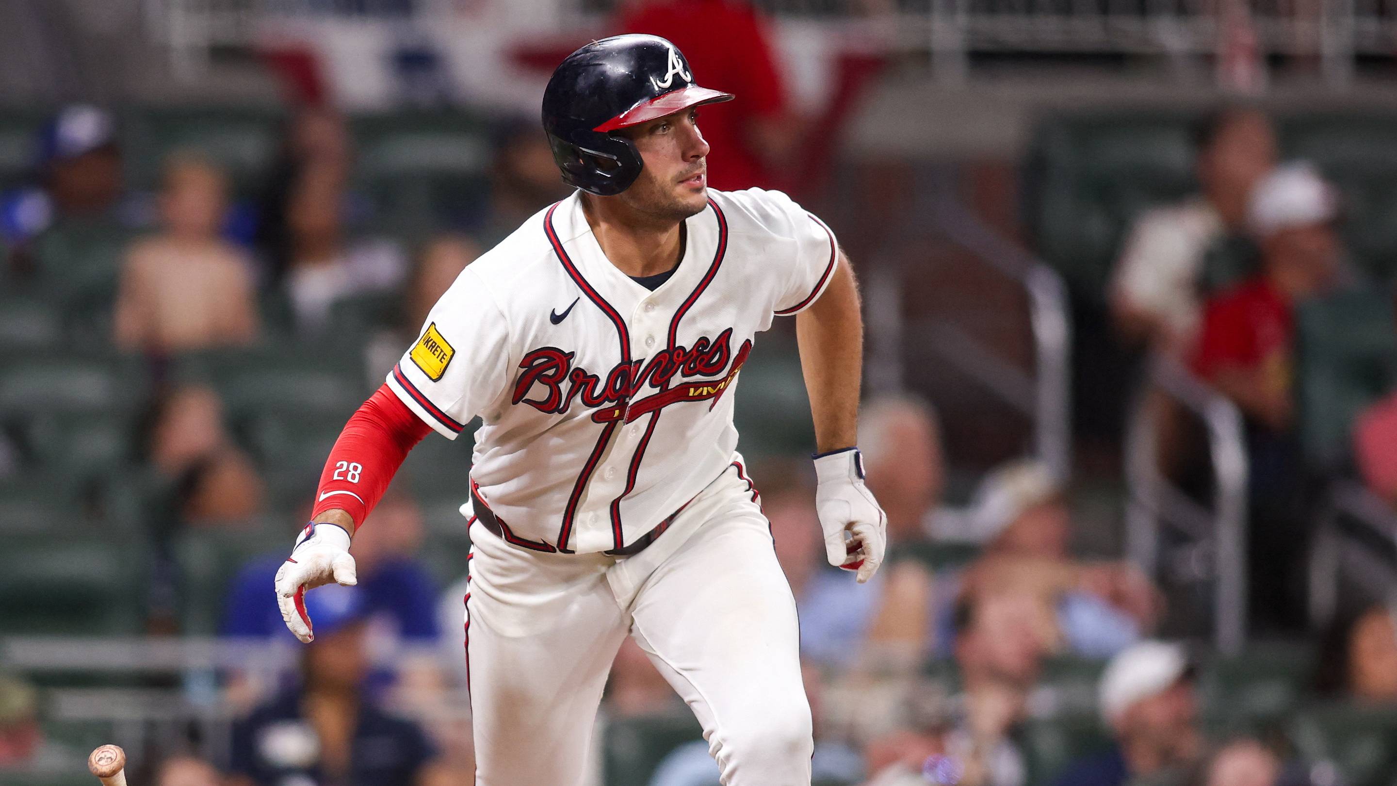 The Braves slugged their way to a win on Friday night
