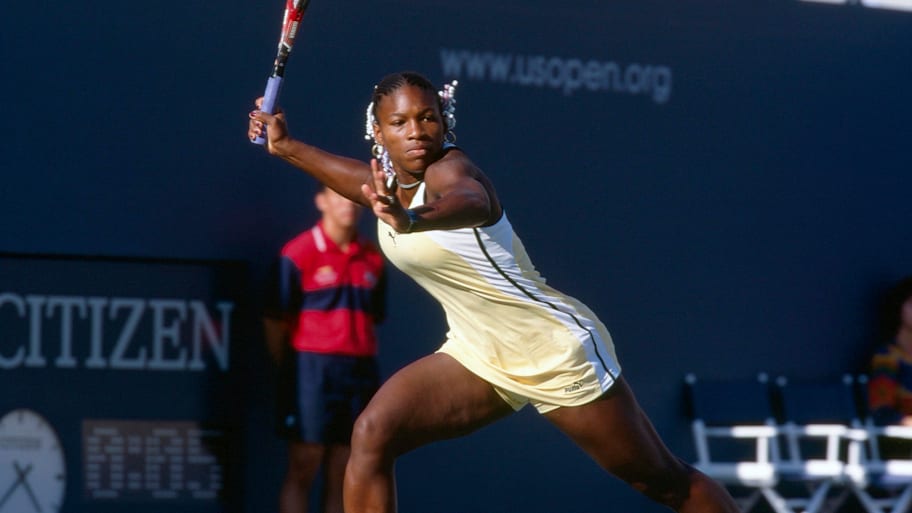 Serena Williams exploded onto the scene, winning her first major singles title at the 1999 U.S. Open as a teenager.