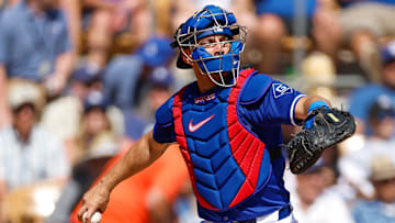 Los Angeles Dodgers catcher Austin Barnes