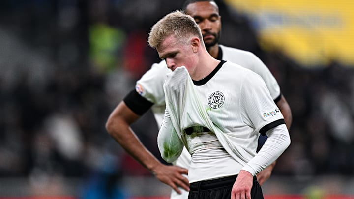 Jonathan Burkardt im DFB-Trikot. Im Juni wird das Dress nicht tragen. Jonathan Burkardt im DFB-Trikot. Im Juni wird das Dress nicht tragen.