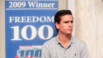 May 30, 2010; Indianapolis, IN, USA; Scott Disick during the Indianapolis 500 at the Indianapolis Motor Speedway. Mandatory Credit: Mark J. Rebilas-Imagn Images