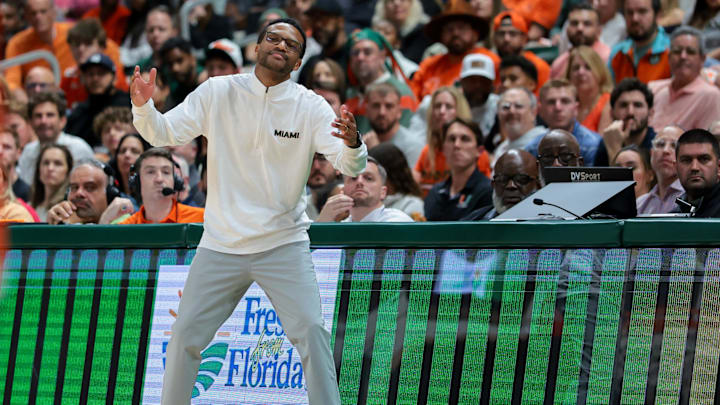  Miami Hurricanes head coach Jai Lucas 