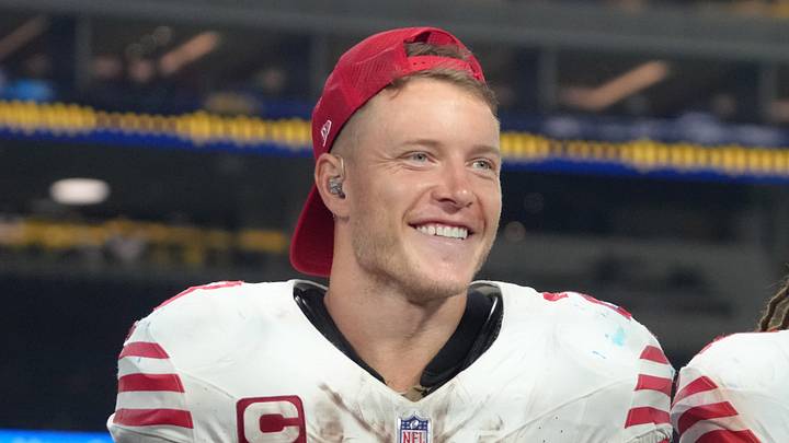 San Francisco 49ers running back Christian McCaffrey