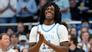  North Carolina Tar Heels guard Ian Jackson (11)