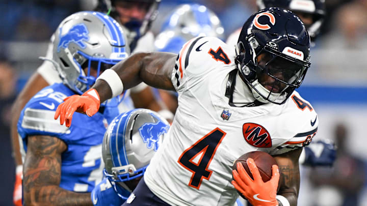 Chicago Bears running back D'Andre Swift.