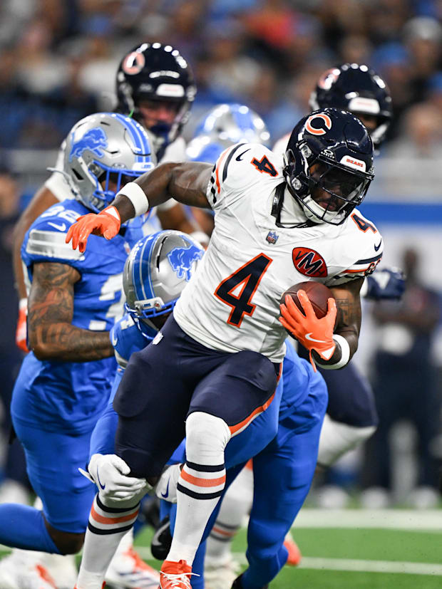 Chicago Bears Running Back D'Andre Swift Fantasy Football Buy-Low Target 