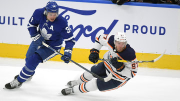 Connor McDavid and Auston Matthews will face-off tonight when they Leafs take on the Oilers.