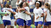The USWNT earned a 2–0 victory over Brazil on Saturday in Los Angeles.