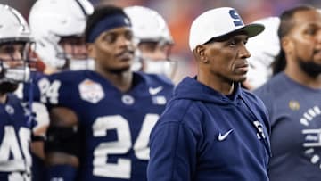 Penn State Nittany Lions safeties coach Anthony Poindexter