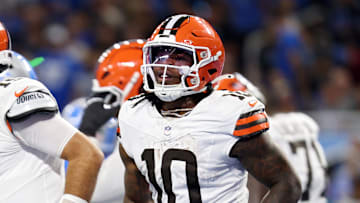 Cleveland Browns running back Quinshon Judkins
