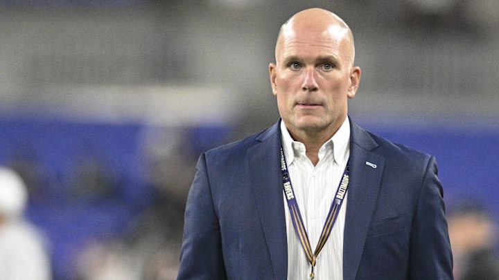 Baltimore Ravens General Manager Eric DeCosta