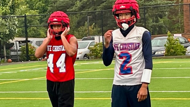 Life Christian's Jabez Boyd is one of the rising dual-threat quarterbacks in Class 1A.