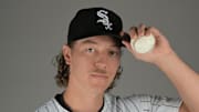 Chicago White Sox pitcher Hagen Smith poses for a photo on media day, Feb. 20, at the team’s spring training facility in Glendale, Ariz.