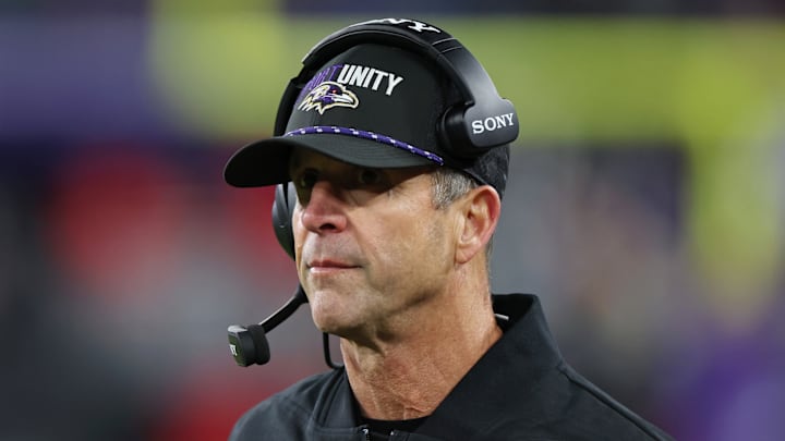 Baltimore Ravens HC John Harbaugh