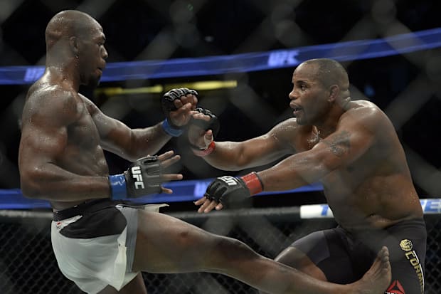 Jon Jones fighting Daniel Cormie