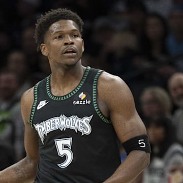 Minnesota Timberwolves guard Anthony Edwards.