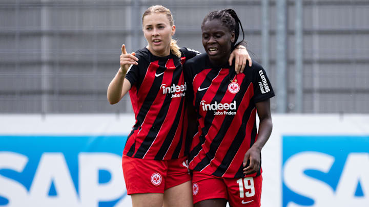 Starkes Frankfurter Duo: Laura Freigang, Nicole Anyomi Starkes Frankfurter Duo: Laura Freigang, Nicole Anyomi