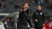 Alles andere als zufrieden mit seiner Mannschaft: Eintracht-Trainer Oliver Glasner